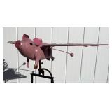 Flying Pig Rocker Garden Stake Flying Pig Rocker Garden Stake