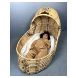 Native American Cradleboard With Doll Native American Cradleboard With Doll