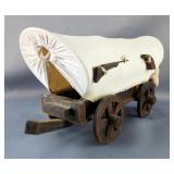Miniature Covered Wagon Model Miniature Covered Wagon Model