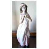 Zaphir Spanish Porcelain Statuette, 17" Tall