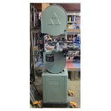 Delta Band Saw, Model 28-203, With Bora Portmate Castor Kit, Model PM-950, Powers On 