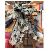 Aluminum Reception Window Components, 12' Lengths