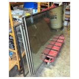 Glass Panels, 5/8' Insulated, Tempered, 34' x 26', Qty 2, And 1' Insulated, Tempered, 31' x 76', Qty