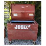 OBOX Rolling Tool Storage Chest With Handles And Handcrafted Tray, No 656990, 41' x 48 x 30