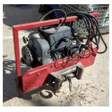 Warn 8000 Lbs Winch, Model 8274, Includes Battery Hookups And Remote, Powers On