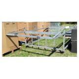 Metal Framed Truck Rack, 38.5' x 70' x 133.5'
