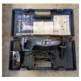 Bosch Bulldog Extreme 1' Rotary Hammer, Model 11255VSR, In Hard Case, Includes SDS-Plus Drill Bits, 