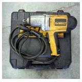 DeWalt 1/2' Corded Impact Wrench, Model DW292, In Hard Case, Powers On