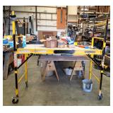 Metaltech Adjustable Rolling Scaffolding Unit, 75' x 74' x 29.5'