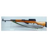 China/W.I.C. SKS Unknown Cal Rifle SN# 2215892, Canvas Sling, Rubber Butt Cover, B-Square Scope Rail