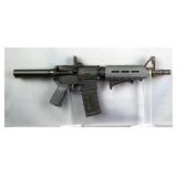 Palmetto State Armory PA-15 5.56 Nato Pistol SN# LW365446, Flip Up Peep Sight, Angled Foregrip 