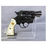 Rohm Falcon .38 Spl 6-Shot Revolver SN# 65709, Double Action, Pearlized Grips, In Brauer Bros. Holst