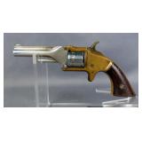 American Standard Tool Co .22 RF 7-Shot Tip Up Revolver SN# 32001, Owner Name Inscribed On Bottom Of