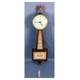 Seth Thomas Foster Campos No.5 Banjo Clock, 25" x 6.5" x 3"
