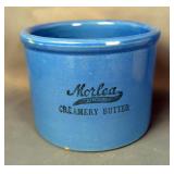Morlea Brand Stoneware Crock, Approx 4.5" x 6"