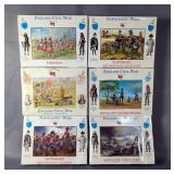 A Call To Arms 1/32 Historical Model Figures, Napoleonic Wars, And English Civil War, Qty 6 