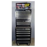 Craftsman 3 Piece Rolling, Locking Tool Chest, Model 706.651301, Total Approx Measurements 65.25" x 
