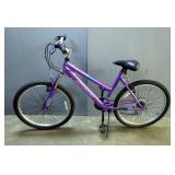 Magna Great Divide Hardtail Rebound, 21 Speed Bicycle With Shimano Hand Brakes and 24" Tires, Model 