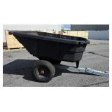 Poly Tow Behind Dump Trailer, 30.5" x 40" x 48", With Air Tires