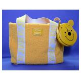 Disney Loungefly Winnie The Pooh Sherpa Tote Bag With Matching Coin Purse, Both New