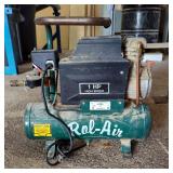 Rol-Air Portable Air Compressor, Model D075HS3
