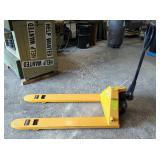 Uline Standard Fork Pallet Truck, Model H-1043, Capacity 5500lbs 