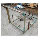 Custom Industrial Utility Cart, 42" x 57" x 37"