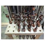 Pony Pipe Clamps, Qty 16
