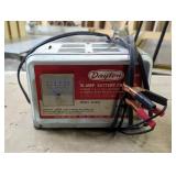 Dayton 10-Amp Battery Charger, Model 2Z198A, Powers On 