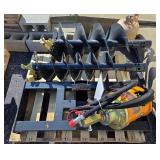 2025 Landhonor SAD-12-23C Skid Steer Loader Auger Drives, Unused