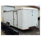 2000 Pace American Cargosport Aluminum Cargo Trailer, Utah Title 