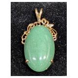 adeite Pendant, Tested With Presidium Gem Tester II