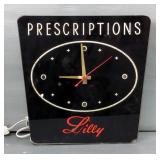 Lilly Perscriptions Electric Wall Clock, 13" x 13", Powers On