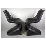 Siesta Bloom Cantilever Chairs, Qty 2