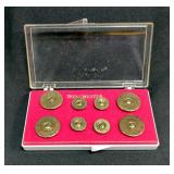 Winchester WRA 410 Western Super-X Brass Shotgun Shell Buttons, In Case, Qty 8