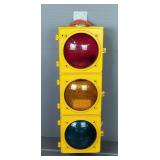 Traffic Control Technologies Traffic Signal Light, 30" Tall, Powers On