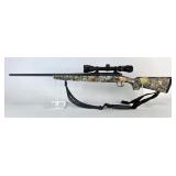 Savage Axis .308 Win Bolt Action Rifle SN# K255579, Bushnell 3x-9x, 40 Scope, Rubber/Nylon Sling, In
