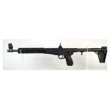 Kel-Tec Sub-2000 .40 S&W Rifle SN# FLA08, 2 Total Glock Mags, Rear Peep Sight, Paperwork, In Camo Po