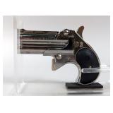 Cobra CB38 .38 Spl Over/Under Derringer Pistol SN# CT099981, In Leather Holster