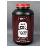 IMR 4350 Smokeless Powder, Sealed In Bottle, Local Pickup Only