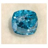 Apatite Square Cushion Cut Gemstone, 1.40ct 