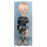 "Invasion Of The Saucer Men" Alien Foam Figure, 51" Tall 