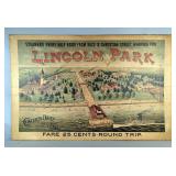 Concerts Daily Lincoln Park Advertising Board, 40" x 26"