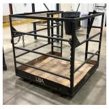 Forklift Cage, Approx 48" x 48" x 48"