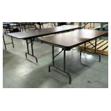 Folding Tables. Large Table 29”x96”x30”. Small Table 30”x60”x30”