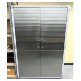 Metal Cabinet, Non-Locking, Approx 72”x48”x25” 