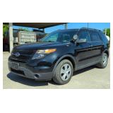 2015 Ford Explorer SUV, VIN# 1FM5K8AR3FGC26976, Miles Showing On Odometer 141146, Kansas Title