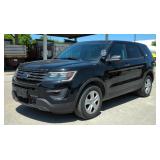 2018 Ford Interceptor SUV, VIN# 1FM5K8AT5JGB58913, Miles Showing On Odometer 156620, Kansas Title