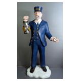 Lionel Lines Train Conductor Door Greeter Statue