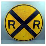 Railroad Crossing Sign, Approx 36" 